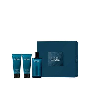 Women's Perfume Set Davidoff COOL WATER 3 Pieces