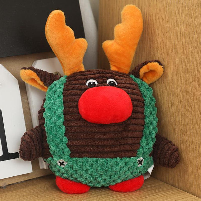 Christmas Plush Dog Toy