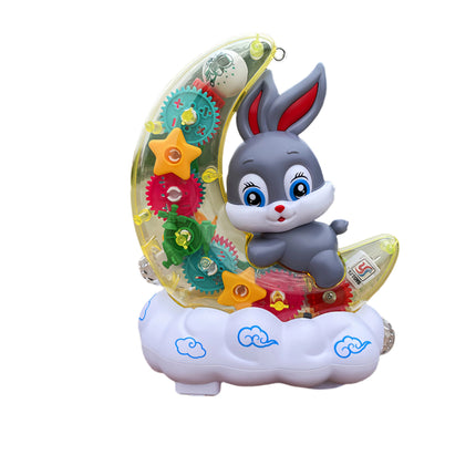 NNETM Grey Interactive Glowing Toy with Lights & Music