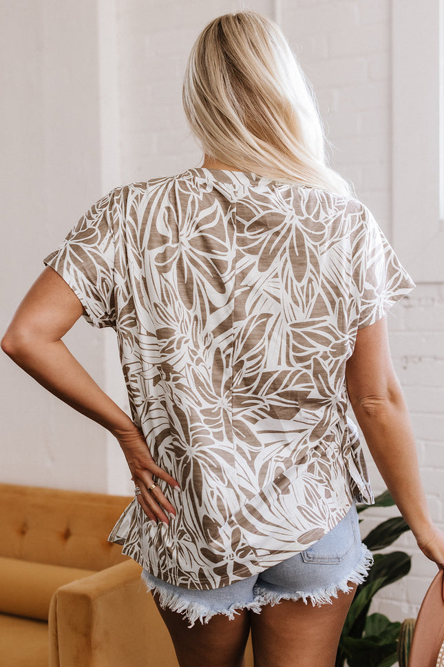 Karter Floral V-Neck Blouse