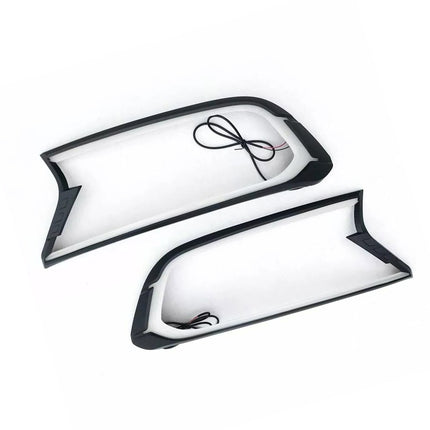 2x White Led Headlight Covers Suitable For Ford Ranger Wildtrak 2015-2020