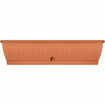 Self-watering planter Garden ID Terracotta 80 cm