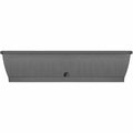 Self-watering planter Garden ID Anthracite 80 cm