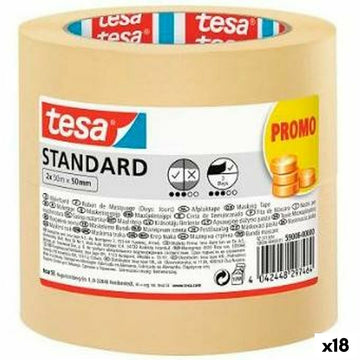 Masking tape TESA STANDARD Yellow Paper 50 mm x 50 m 2 Pieces (18 Units)