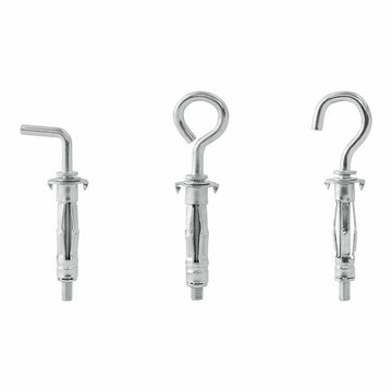 Set of hooks, eye bolts and hangers Rapid Metal Expansion 12 Units