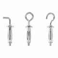 Set of hooks, eye bolts and hangers Rapid Metal Expansion 12 Units