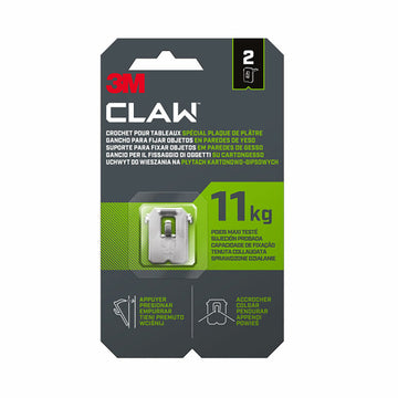 Hook for hanging up 3M 11 Kg (2 Units)