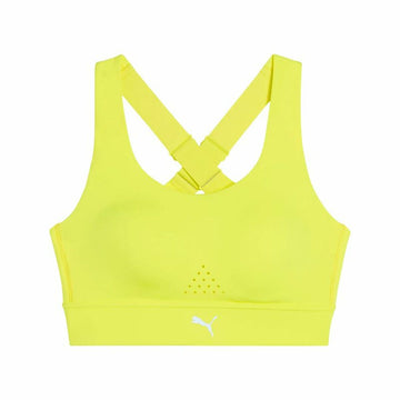 Sports Bra Puma Pwrbreathe Run Yellow