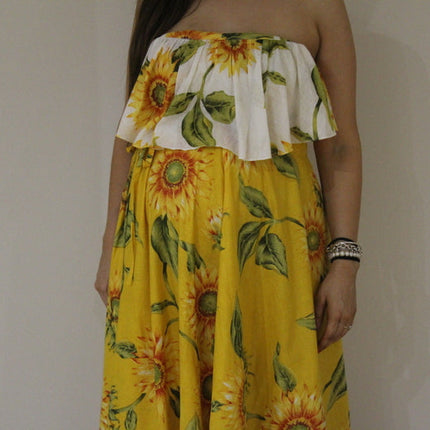 Sunflower Maternity Skir