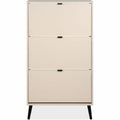 Shoe Rack VIGO 49A Beige 70 x 24 x 125 cm