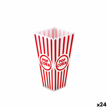 Container to serve the popcorn Algon 9,5 x 19,3 cm (24 Units)