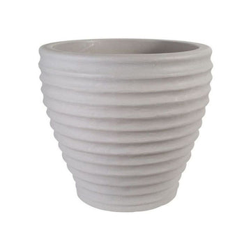Plant pot Strata White 57 X 55 X 57 CM