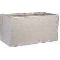 Plant pot Strata Light grey 31 x 60 x 31 cm Plastic Rectangular