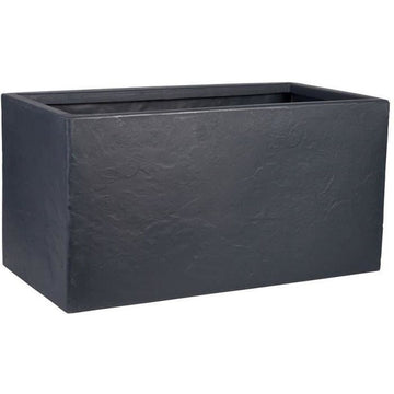 Plant pot Strata 31 x 60 x 31 cm Grey Plastic Rectangular