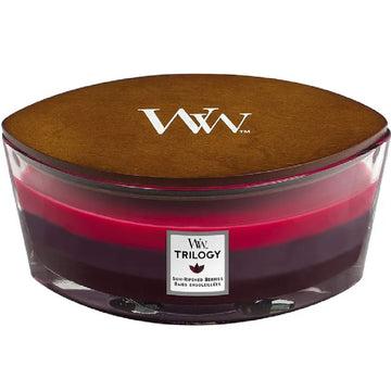 Scented Candle Woodwick Trilogy Ellipse Candles