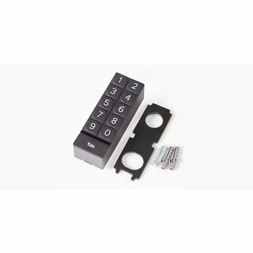 Key padlock Yale 05/301000/BL Metal Plastic Rectangular
