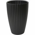Plant pot Garden ID Fancy Black Polyethylene 40 x 58 cm