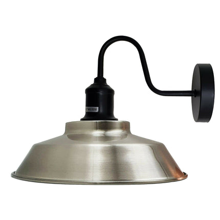Metal Wall Lights Shade Indoor Retro Wall Sconce Lighting Wall Lamp~1979