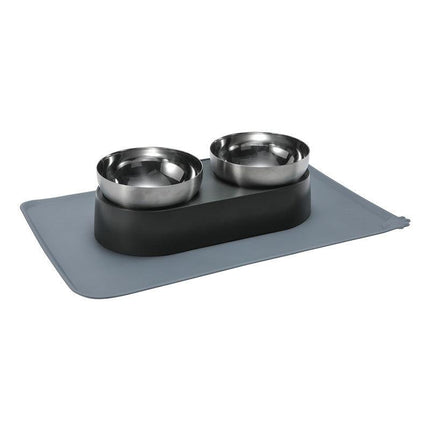 Stylish Stainless Steel Pet Feeder