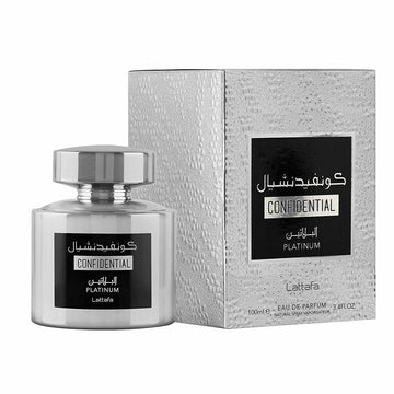 Men's Perfume Lattafa CONFIDENTIAL PLATINUM