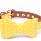 Yellow / Bowknot Collar 1.3X32Cm Adjus