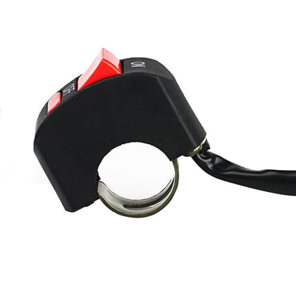 2x Universal Motorcycle ATV Bike Handlebar Light Switch ON/OFF Button Suitable For All Motorcycles & ATVs