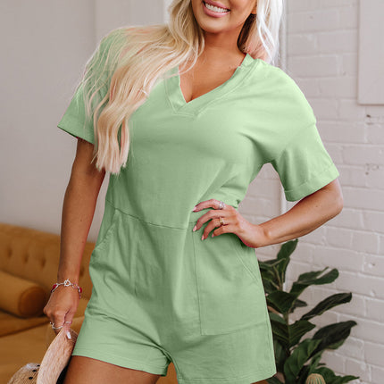 Vivienne Half Sleeve Knit Romper