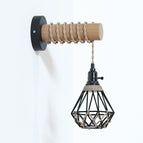 Wall Light With Rope