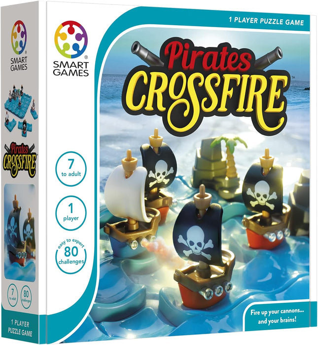 SmartGames - Pirates Crossfire Puzzle Game