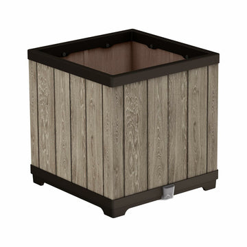 Planter Keter 262635 Oak Resin Plastic Squared