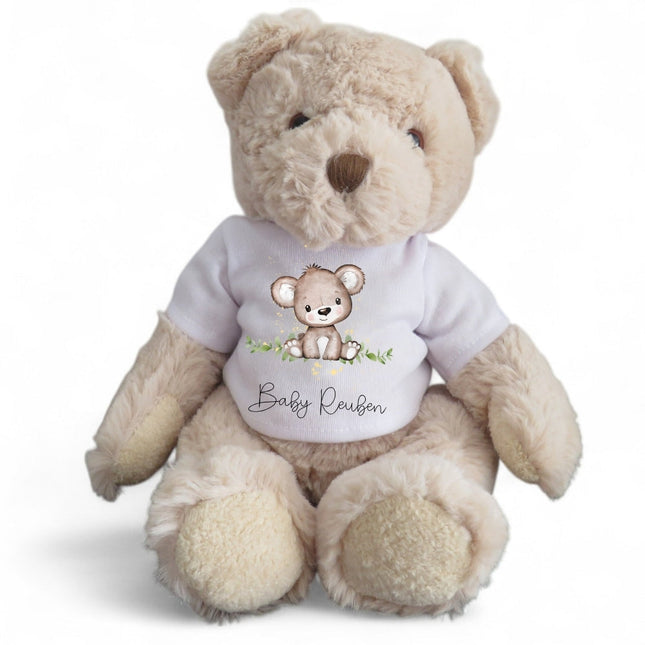 Personalised Bear Baby Gift Vest