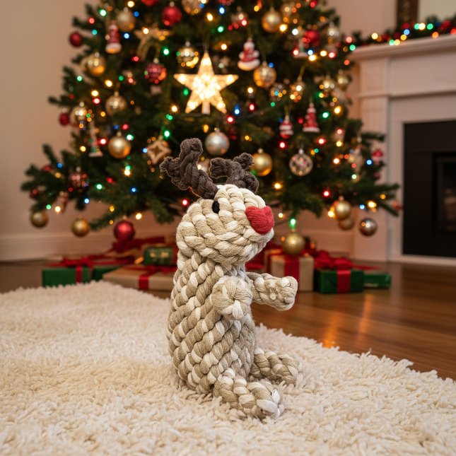 Christmas Deer Pet Toys