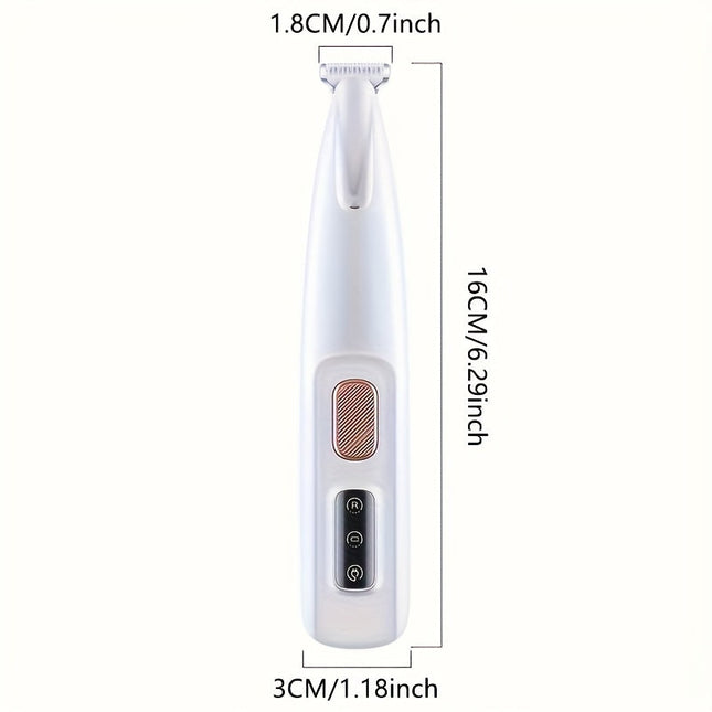 Pet Grooming Clippers with LED Light Support