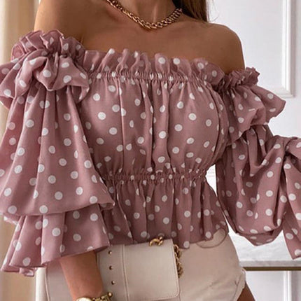 Women’s Sexy Long Sleeve Blouse