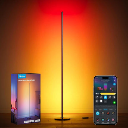 RGBIC Floor Lamp Smart 1000Lm With Voice Controlled Lighting
