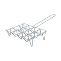 Vegetable Grill EDM 33,5 x 25 cm Metal Chrome