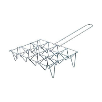 Vegetable Grill EDM 33,5 x 25 cm Metal Chrome