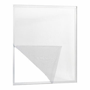 Mosquito net IRS White 130 x 150 cm Fibreglass Windows adhesive