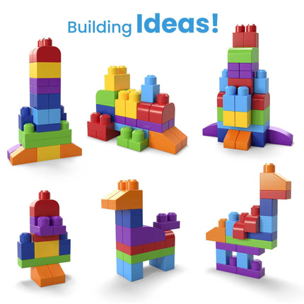 Mega Bloks Big Building Bag Blue