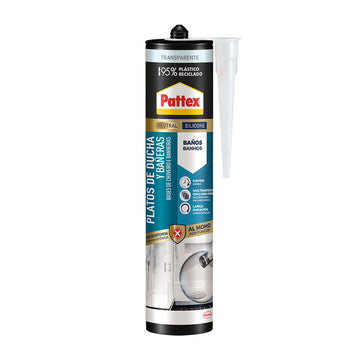 Silicone Pattex Transparent 280 ml Baths
