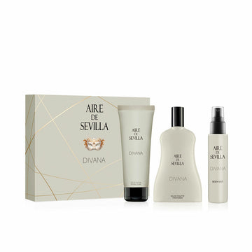 Women's Perfume Set Aire de Sevilla Divana 3 Pieces