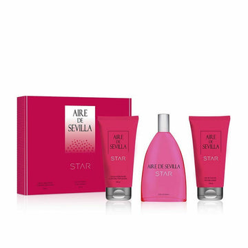 Women's Perfume Set Aire de Sevilla Star 3 Pieces