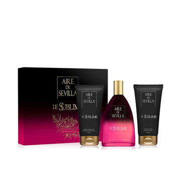 Women's Perfume Set Aire de Sevilla Le Sublime EDT 3 Pieces