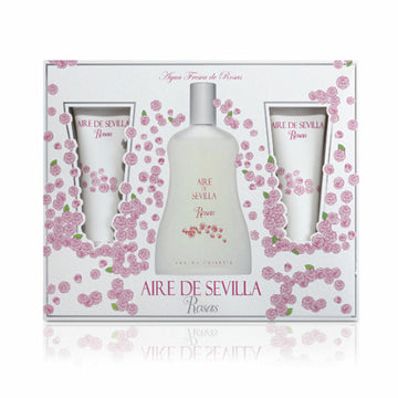 Women's Perfume Set Aire de Sevilla ROSAS 3 Pieces