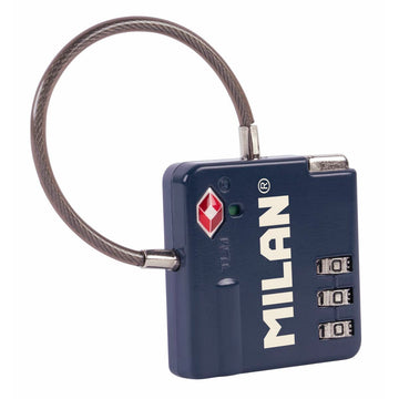Combination padlock Milan Metal