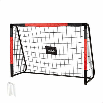 Football Goal Aktive 180 X 12 X 60 CM Black Red