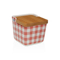 Salt Shaker with Lid Versa VICHY  Ceramic 8,8 x 8,5 x 8,8 cm