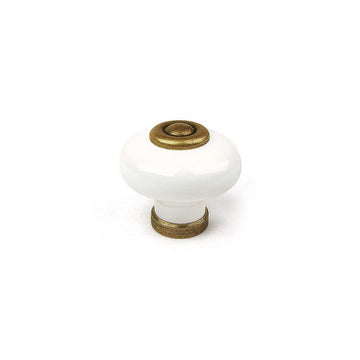 Doorknob Rei Metal Worn Aged finish 4 Pieces