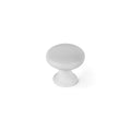 Doorknob Rei 760 White Metal Ø 25 x 24 mm 4 Pieces