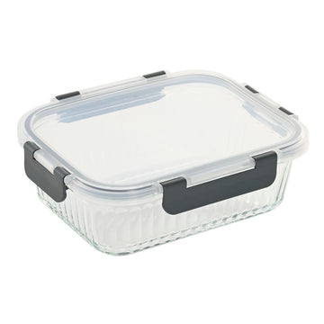 Lunch box Home ESPRIT Transparent polypropylene Borosilicate Glass 1,5 L